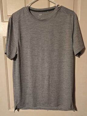 DSG Men's Gray Heather Short Sleeve Performance Tee